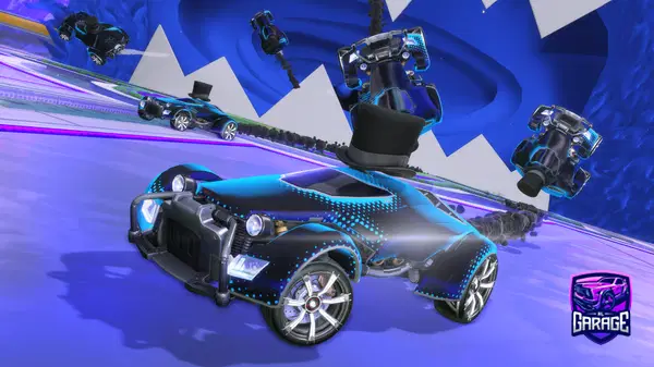 A Rocket League car design from RLjohnny