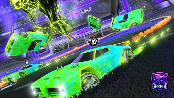 A Rocket League car design from SadOxymoron