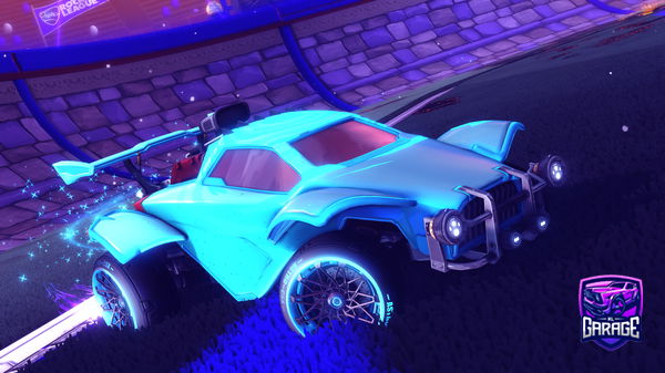 A Rocket League car design from Spew