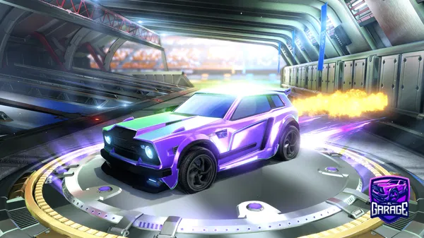 A Rocket League car design from Fifoludek