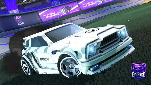 A Rocket League car design from oogweii