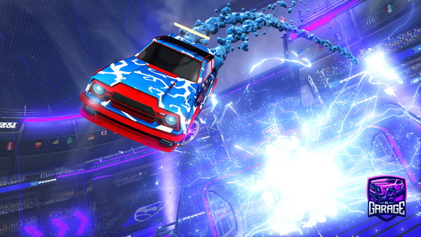 A Rocket League car design from Dulinn