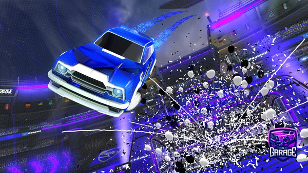 A Rocket League car design from art_plays