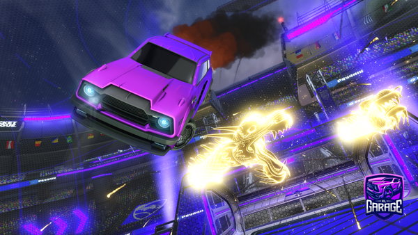 A Rocket League car design from Oscarb055