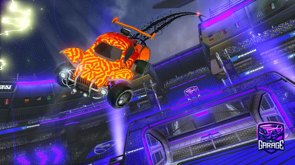 A Rocket League car design from NotCrim