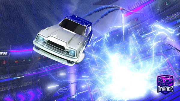 A Rocket League car design from Catninja101