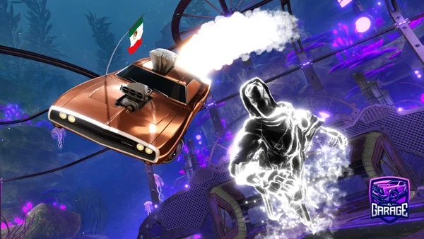 A Rocket League car design from armyff