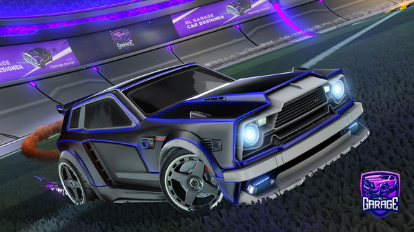 A Rocket League car design from Lukevsav