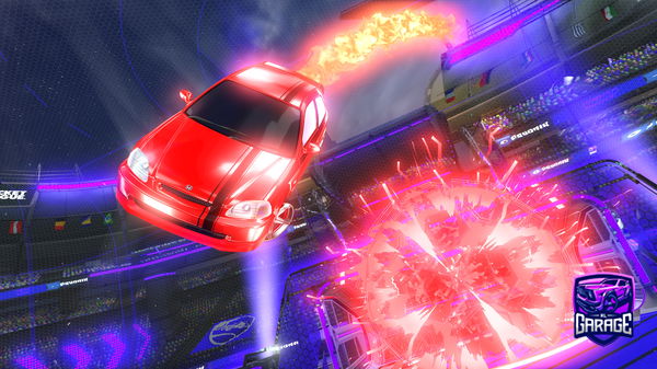 A Rocket League car design from Smoke_Broken