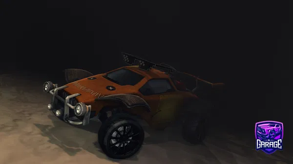 A Rocket League car design from Creo_NoVa