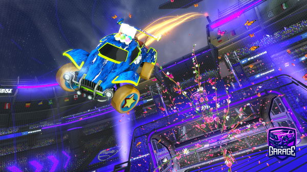 A Rocket League car design from Den1z22