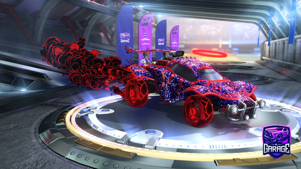 A Rocket League car design from Noahasrona