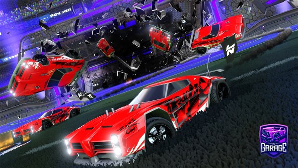 A Rocket League car design from squidkid11