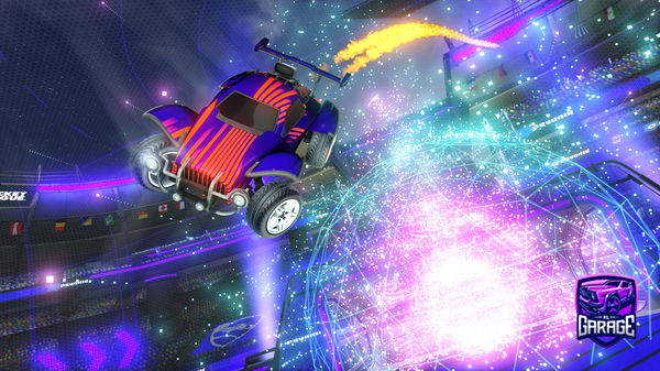 A Rocket League car design from hishamRL9