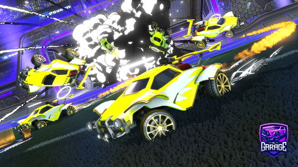 A Rocket League car design from MrYeet29