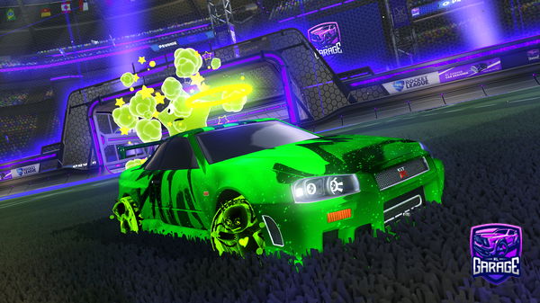 A Rocket League car design from wowMicky