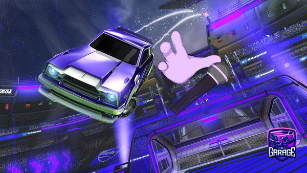 A Rocket League car design from saimseemal1