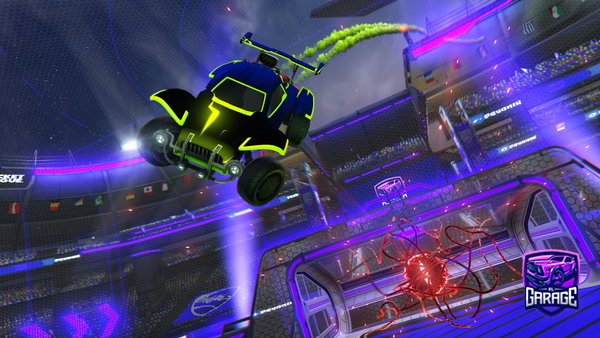 A Rocket League car design from Tr1m3r