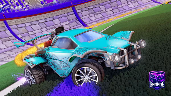 A Rocket League car design from exlusive_adz