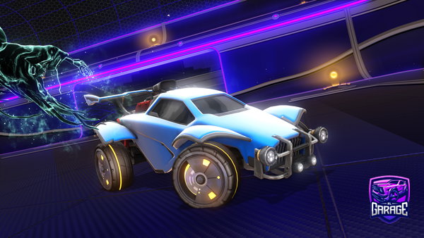 A Rocket League car design from yungblanco