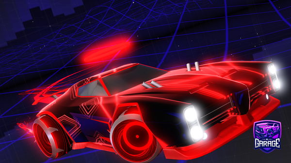 A Rocket League car design from ChevyRL