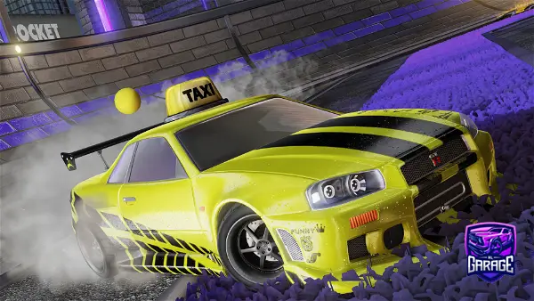 A Rocket League car design from fortfight117