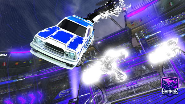 A Rocket League car design from wodmy