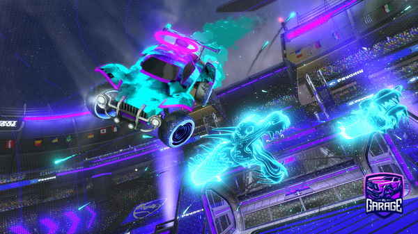 A Rocket League car design from Xfixak