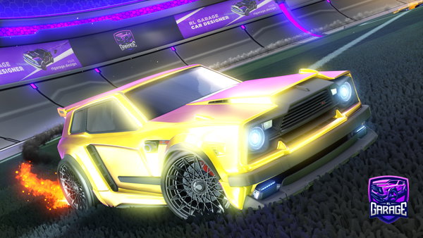 A Rocket League car design from Chunkyboi_123