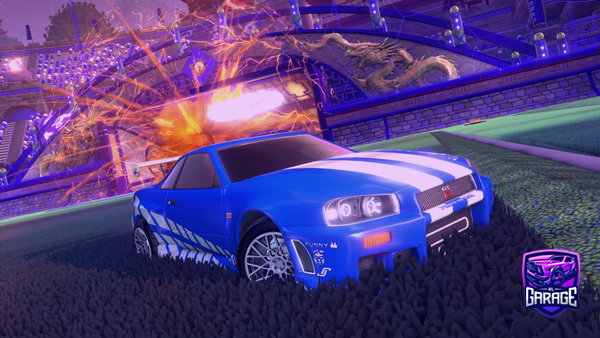 A Rocket League car design from zFedepv_