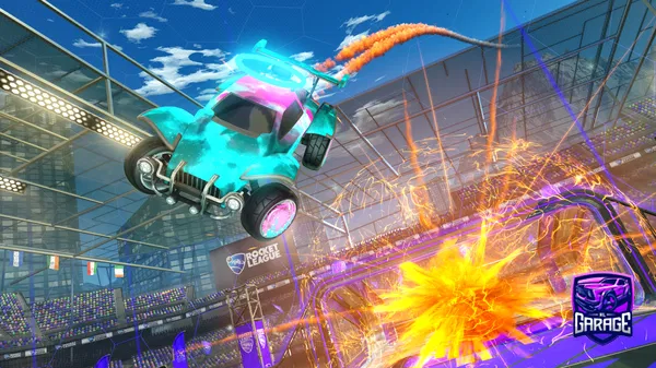 A Rocket League car design from twitchsolo_sam08