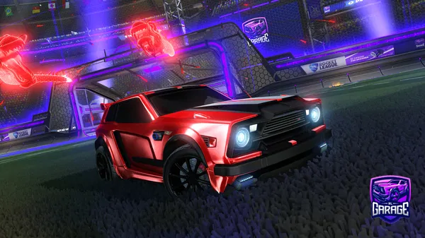 A Rocket League car design from Zr4me