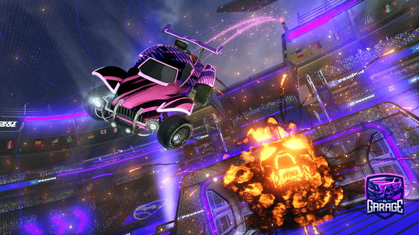 A Rocket League car design from CreeeperboyJB2231