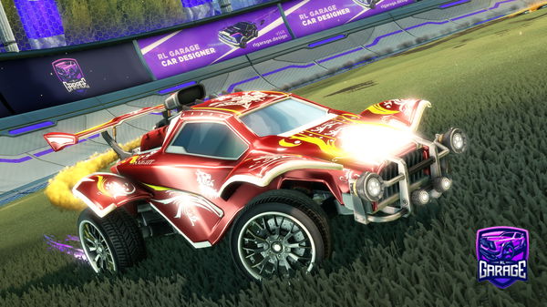 A Rocket League car design from G2_R1L3Y2