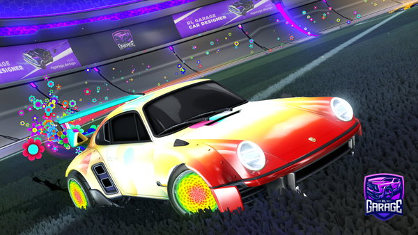 A Rocket League car design from Itzcrazyburst-_-09