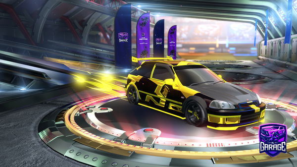 A Rocket League car design from Urmomluvsmemore