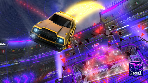 A Rocket League car design from Borl_