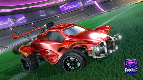 A Rocket League car design from AsylumRL
