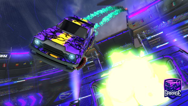 A Rocket League car design from Catsnap0006