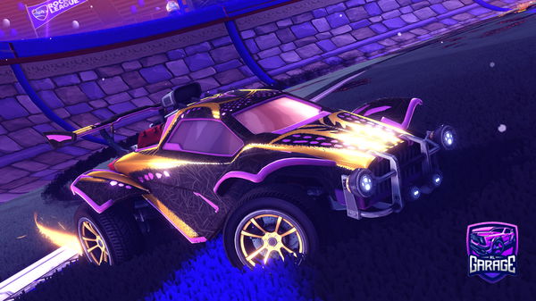 A Rocket League car design from Jordan_Robles