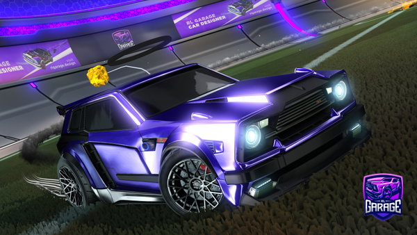 A Rocket League car design from Techno11deluxe1