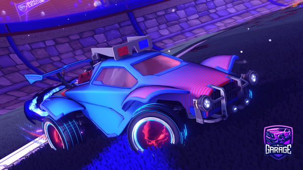 A Rocket League car design from Mlontor