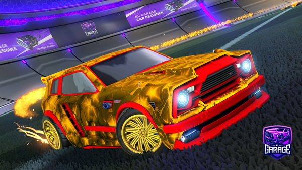 A Rocket League car design from Darthmaul123853