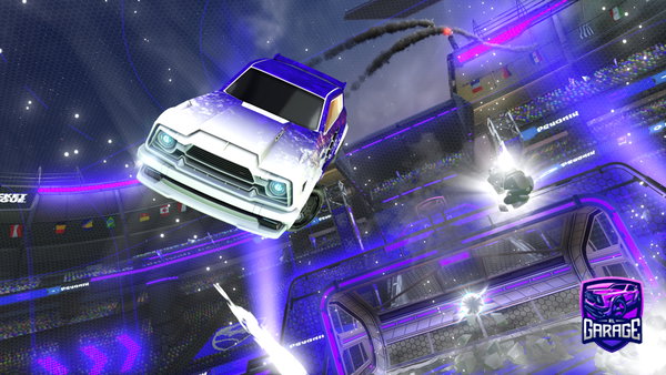 A Rocket League car design from Clixyfyfn
