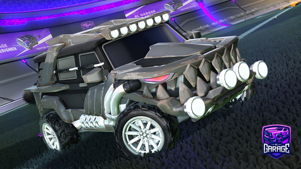 A Rocket League car design from Poweredplayer