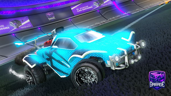 A Rocket League car design from Tacocat283021