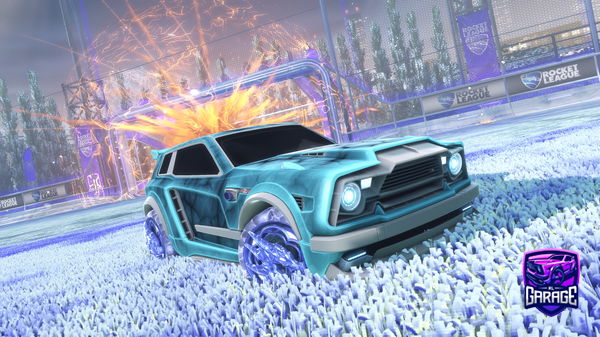 A Rocket League car design from PoIitePigeon