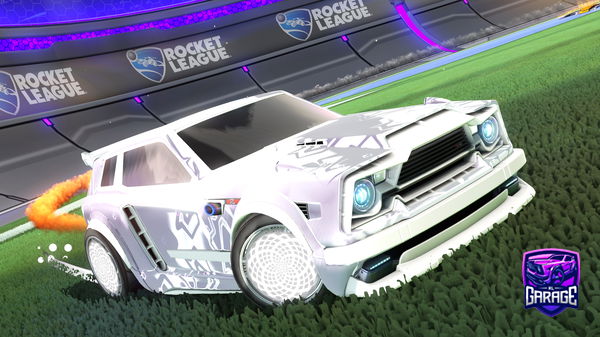 A Rocket League car design from Dinozaure