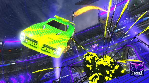 A Rocket League car design from SVGROYALE