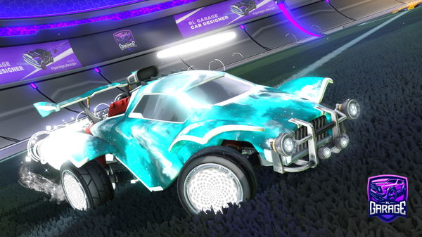 A Rocket League car design from ArticIsMAD